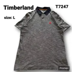 【即購入OK】Timberland 半袖ポロシャツ サイズL グレー