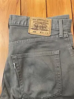 Levi's505 グレーパンツ　W33 L34デニム