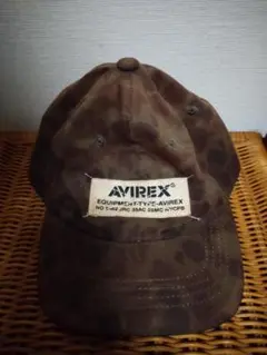 AVIREX 迷彩キャップ