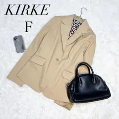 キリケ/テーラードジャケット/日本製/ベージュ/Ｆ/美品✨️