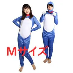 Mサイズ ドラえもん風 なりきり キャラクター 全身タイツ コスプレ 男女兼用
