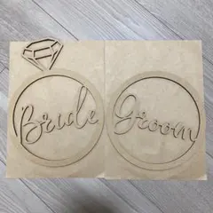 groom bride 結婚式アイテム
