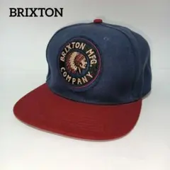 Brixton ブリクストン 刺繍ロゴ スナップバック キャップ