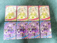 クロミパーティ・フラワーマーチプリンセスバズリウムセット　各4枚