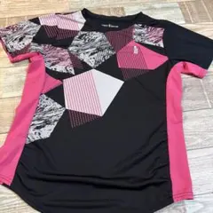 Gosen Lサイズ 幾何学模様シャツ　ブラック