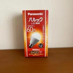 PanasonicパナソニックLED電球60W形E26口金LDA7LGK6