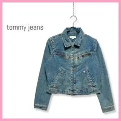 tommy jeans トミージーンズ デニムジャケット Gジャン ブルー XL
