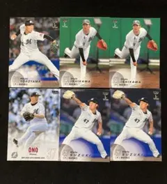 石川柊太 鈴木昭汰 各2枚 小野郁 横山陸人 BBM 千葉ロッテマリーンズ