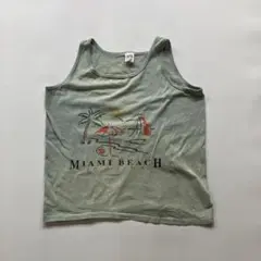 USED 90S anvil MIAMI BEACH TANK TOPS