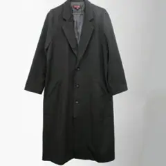 【訳あり】deorart ロングコート　ブラック