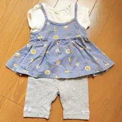 アンパンマン半袖・ボトムス服セット　サイズ80