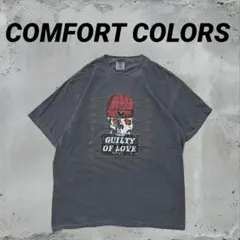アメリカ古着　COMFORT COLORS 半袖Tシャツ　フェード　XLサイズ