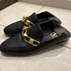 ✳︎美品✳︎ ヴァレンティノ　スタッズ付き　ローファー　バブーシュ