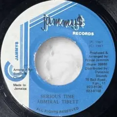 レゲエ SERIOUS TIME ADMIRAL TIBETT Jammys