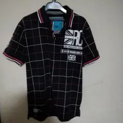 ROYAL CRAFT チェック柄ポロシャツ L