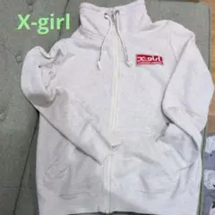X-girl　ジップアップパーカー　エックスガール