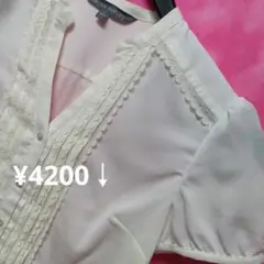 ⚜️9号【限定♥】ローラアシュレイ　半袖　ブラウス　シャツ　¥4200↓