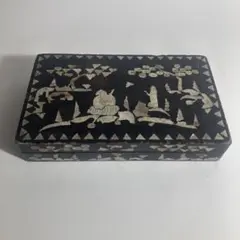 【古美術】李朝、螺鈿細工、漆箱、古民具、アンティーク 古美術】李朝、螺鈿細工、漆箱、古民具、アンティーク - メルカリ