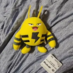 ポケットモンスター　カラーセレクションぬいぐるみ イエロー エレキッド　未使用