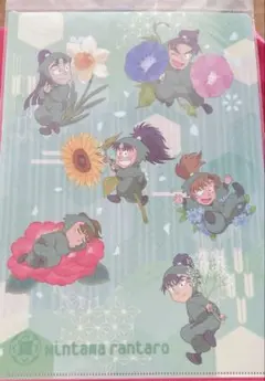 忍たま乱太郎　クリアファイル　お花