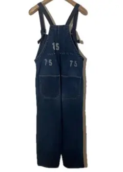 DENIM DUNGAREE used加工　ペイント オーバーオール 02