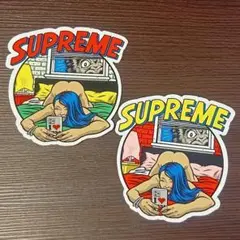 Supreme Bedroom ステッカー 2枚セット