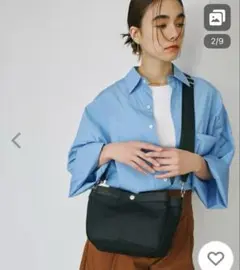 Breath TOPKAPI防水ナイロン レザーコンビ ショルダーバッグ