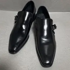 【美品】whoop-de-doo ビジネススリッポン 革靴 ブラック