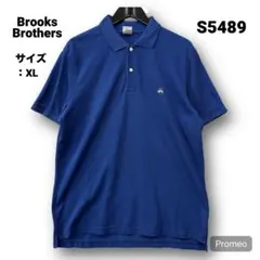 即購入OK】Brooks Brothers 半袖ポロシャツ サイズXL ネイビー