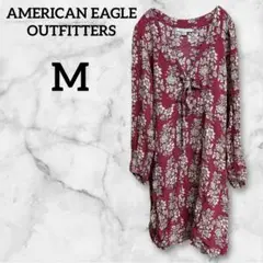 美品✨AMERICAN EAGLE OUTFITTERS【M】ワンピース 花柄