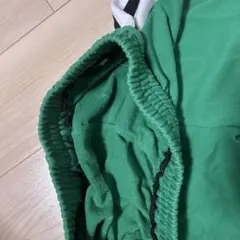 グリーン ジョガーパンツ コットンブレンド