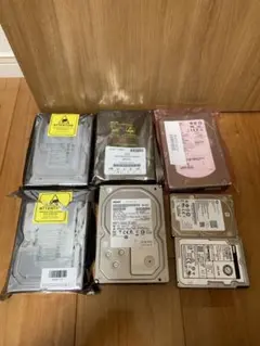 3.5インチHDD 7台セット 160GB〜1.2TB