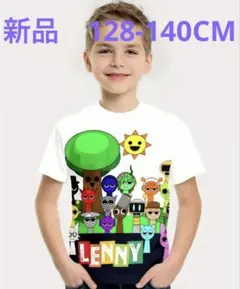 新品　スプランキーカラフルキャラクター Tシャツ ミックスカラー