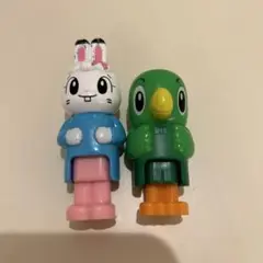 こどもちゃれんじ　とりっぴい　みみりん　人形ひらがな　かずキーボード