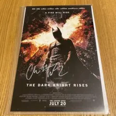 クリスチャン・ベールさん直筆サイン入りフォト