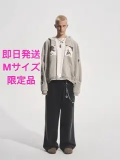 bastard グレー フード付きパーカー Lサイズ ENHYPEN ニキ着用