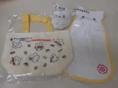 はなまるおばけ 当たりくじ 指人形 ミニトート お手ふきタオル 3点セット