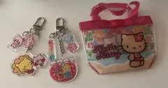 サンリオ プールバック風ミニポーチ２ カミオジャパン ガチャガチャ セット