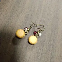 ピアス ビスケット クッキー 花
