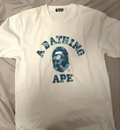 A BATHING APE ホワイト Tシャツ