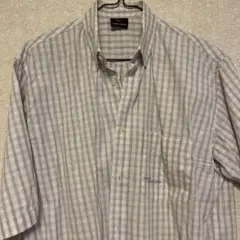レア）NARACAMIE半袖ボタンダウンシャツわMサイズ