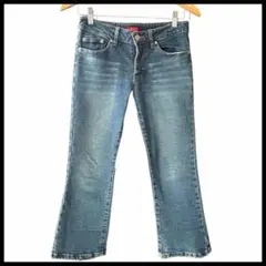 【美品】 S.P.R デニムジーンズ レディース ブルー ブーツカット