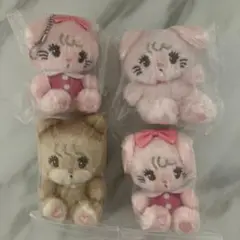 mikko ミッコ ガチャ　ぬいぐるみマスコット　キャミー　ラテ　4つセット