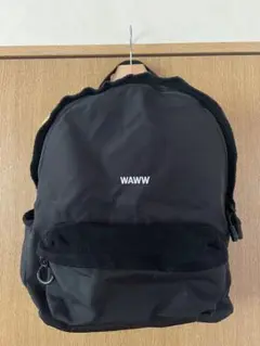 WAWW ブラック リュック・バックパック