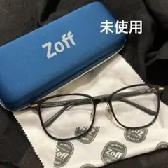【度なし】zoff サングラス ファッション 黒縁メガネ