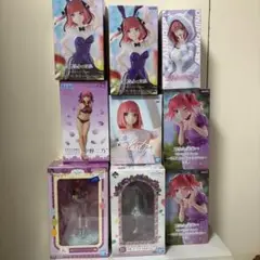 五等分の花嫁　フィギュア　42体　クリアファイル　セット　ぬいぐるみ