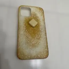 ハンドメイド　バタートースト　iPhone12専用ケース