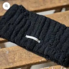 【新品未使用】 kinema knit hair band 【ブラウン】 kinema] I made a hair band so I'll show you how to wear it