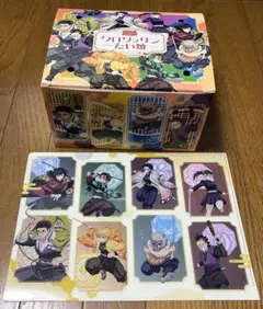 鬼滅　クリアファイル　銀のあん　クロワッサンたい焼き　コラボ