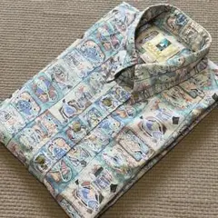 【美品】カハラ　KAHALA　アロハシャツ　魚　ハワイ製　USA製